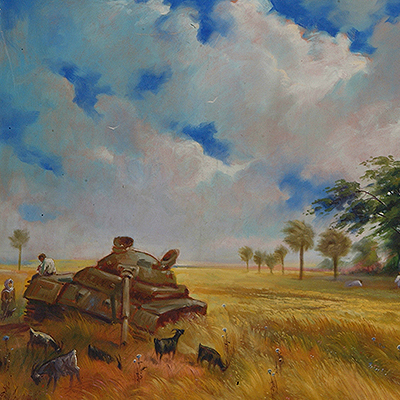 تابلو نقاشی زندگی