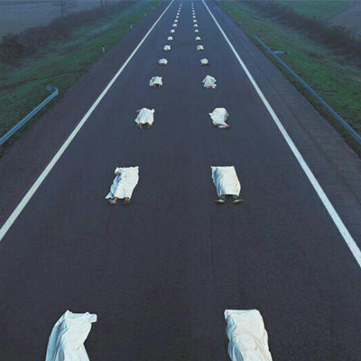 پوستر سازمان جهانی بهداشت در مورد تلفات جاده‌ای