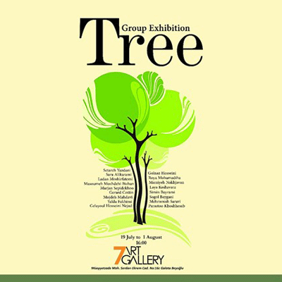 برپایی نمایشگاهی از هنرمندان ایرانی با موضوع درخت در ترکیه