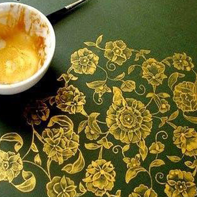 کارگاه تذهیب و تشعیر در حوزه هنری قزوین