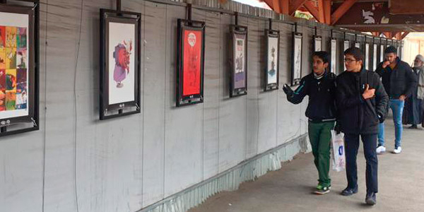 برگزاری نمایشگاه کاریکاتور «جنتلمن‌های تروریست» در قم